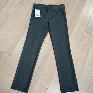 Il Gufo Italian boys super soft stretch grey dress pants